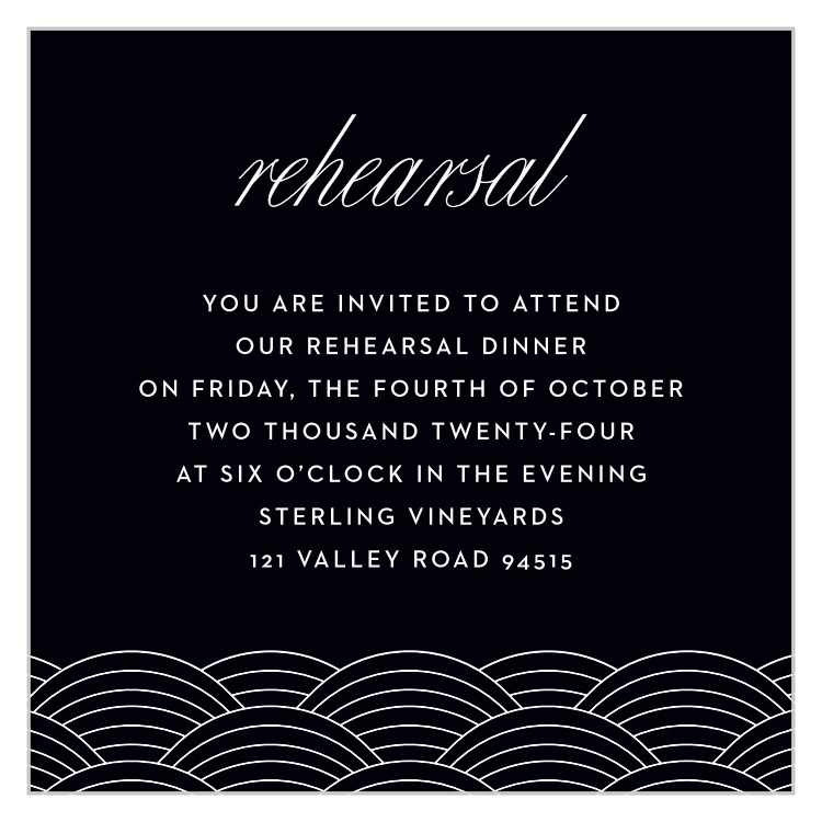 Atlanta Skyline Rehearsal Cards