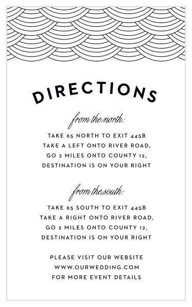 El Paso Skyline Direction Cards