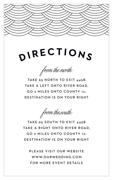 Memphis Skyline Direction Cards