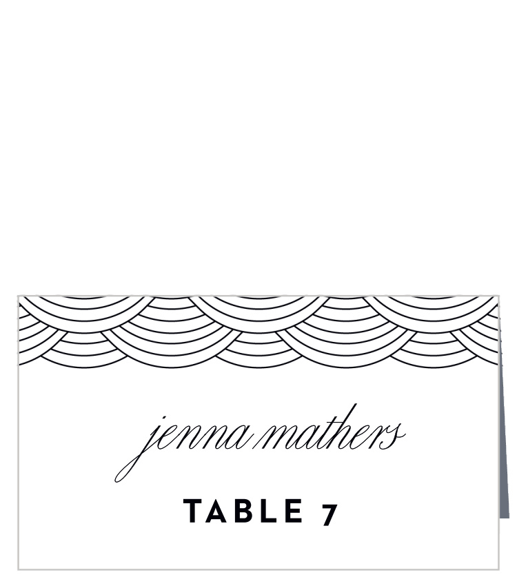 Anchorage Skyline Place Cards