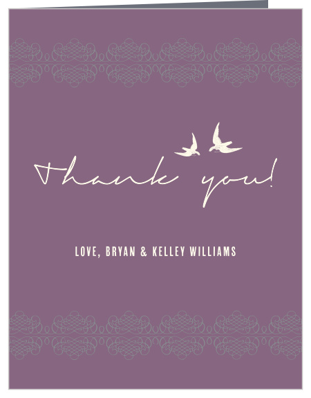 Show your gratitude with the Elegant Borders Thank You card. Customize all the colors and fonts perfectly to your liking!