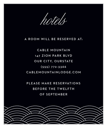 Nashville Skyline Accommodation Cards