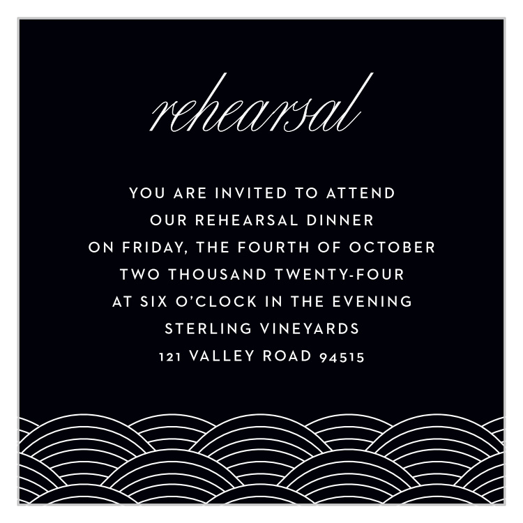 Nashville Skyline Rehearsal Cards