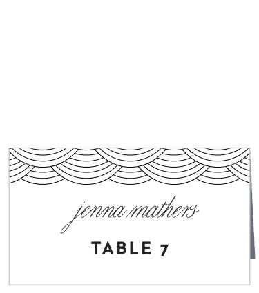 Nashville Skyline Place Cards