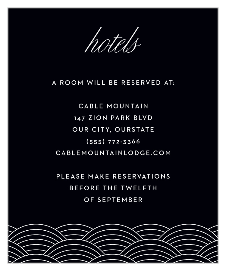 Louisville Skyline Accommodation Cards