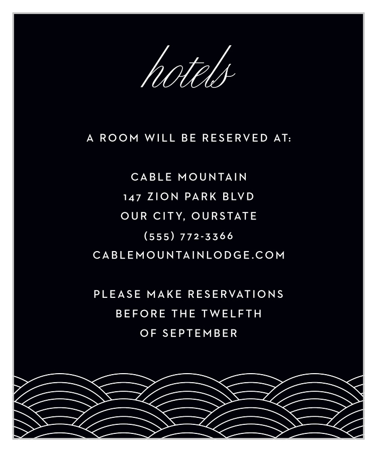 San Jose Skyline Accommodation Cards