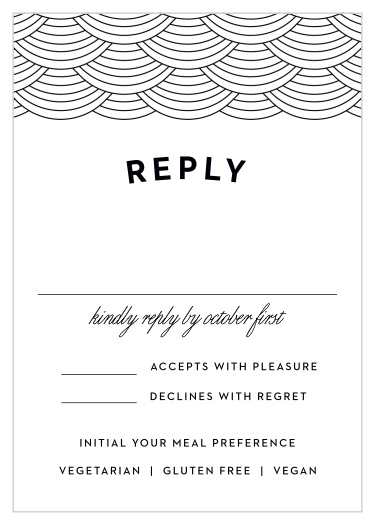 Our Anchorage Skyline Response Cards are the perfect way to collect attendance information from your guests!