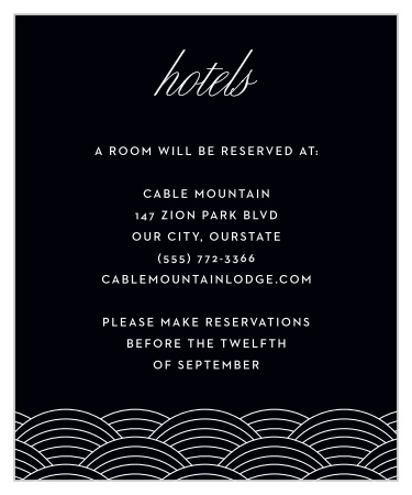 Oklahoma City Skyline Accommodation Cards