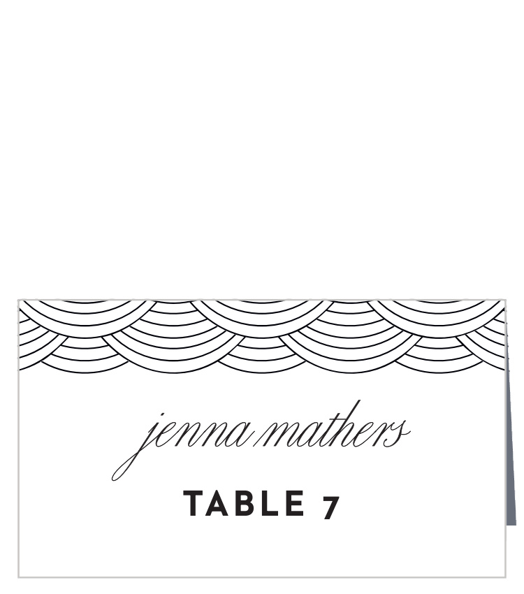 Fort Worth Skyline Place Cards