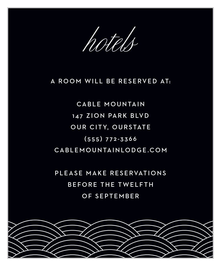 San Antonio Skyline Accommodation Cards