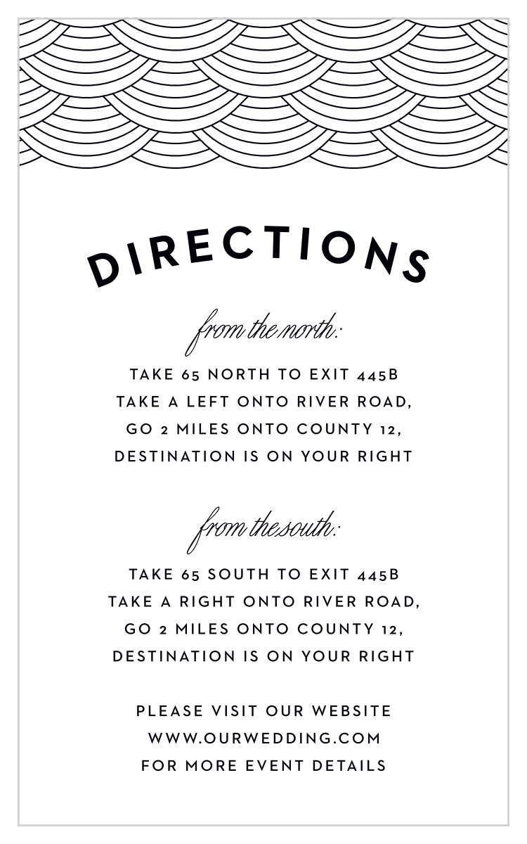 Portland Skyline Direction Cards
