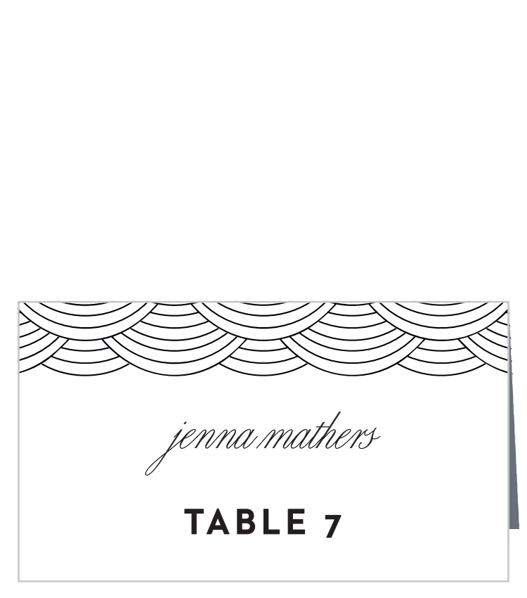 Columbus Skyline Place Cards