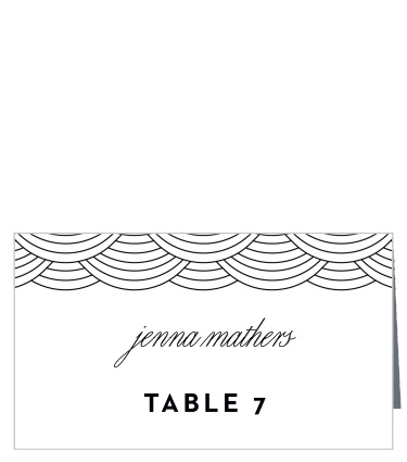 Our Indianapolis Skyline Place Cards are the perfect way to keep your seating organized for your big day! 