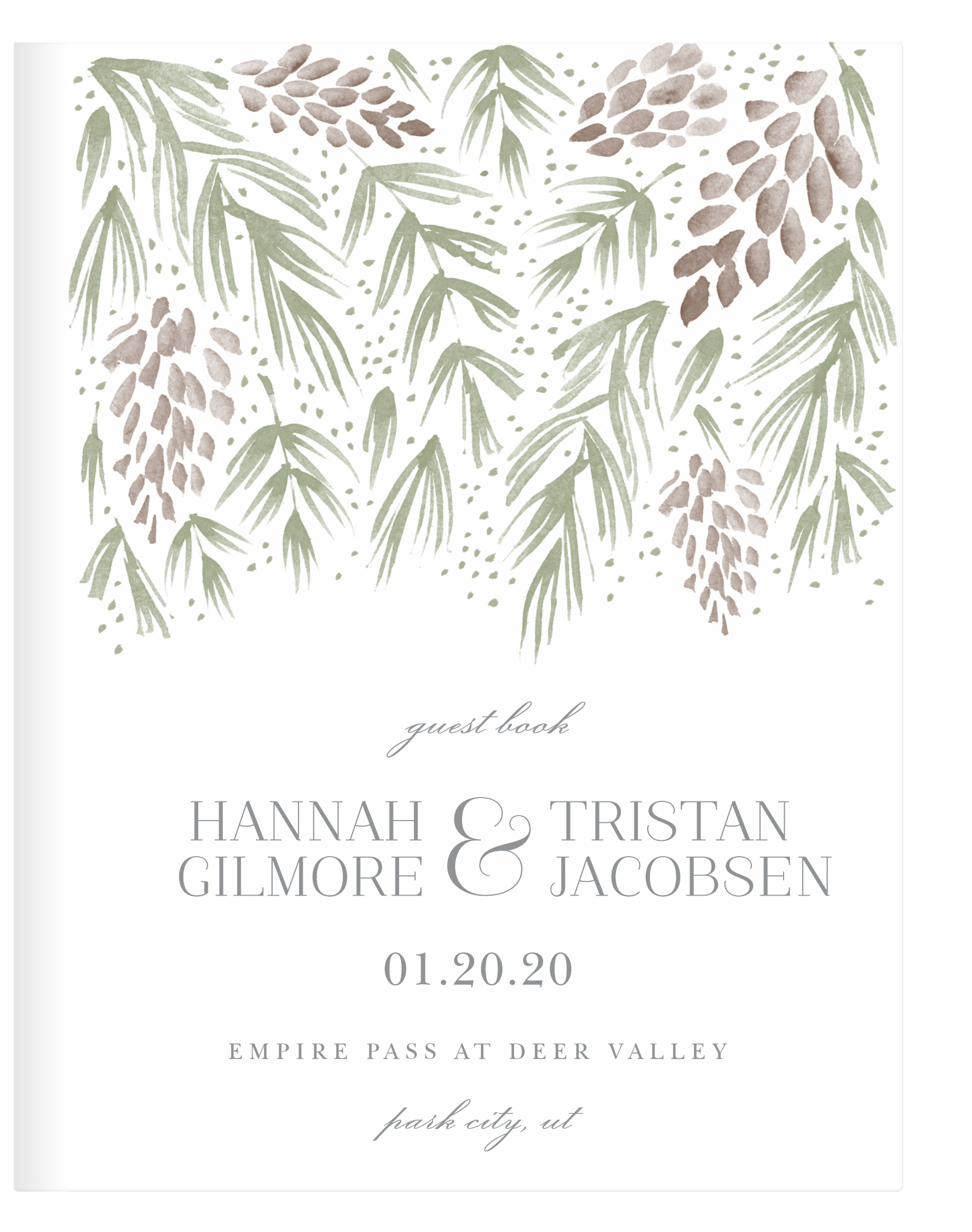 Winter Wonderland Guest Book