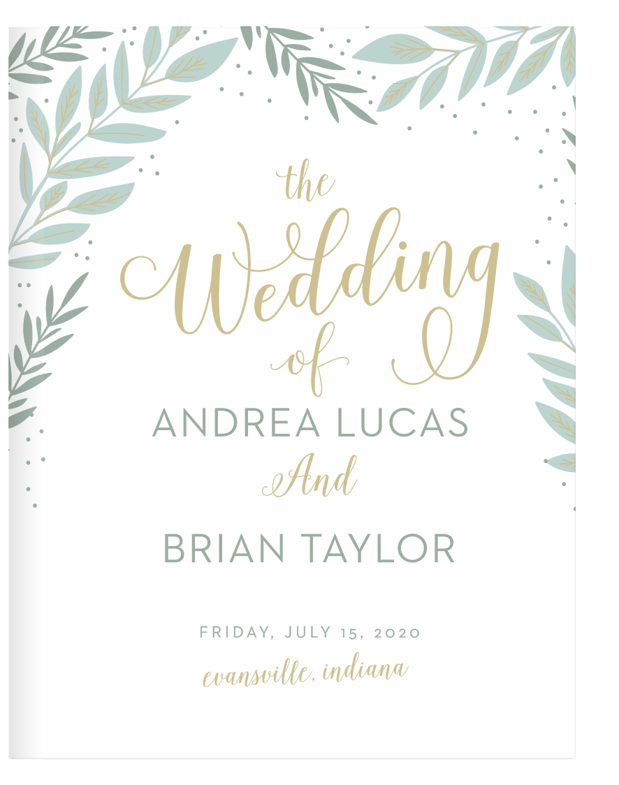 Graceful Garden Guest Book