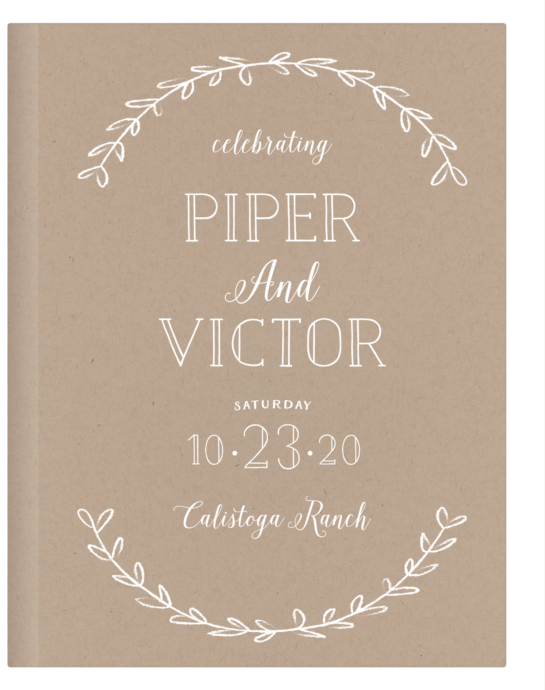 Rustic Love Guest Book