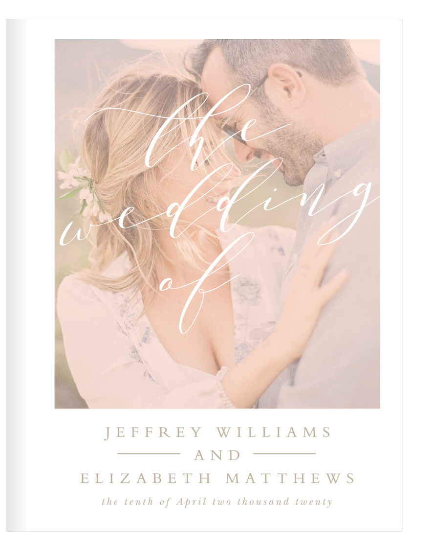 Modern Polaroid Guest Book