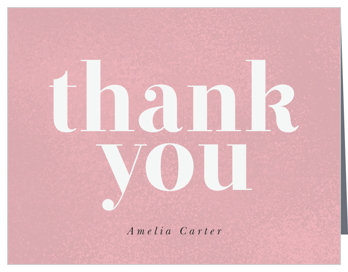 Sparkling Age Milestone Birthday Thank You Cards