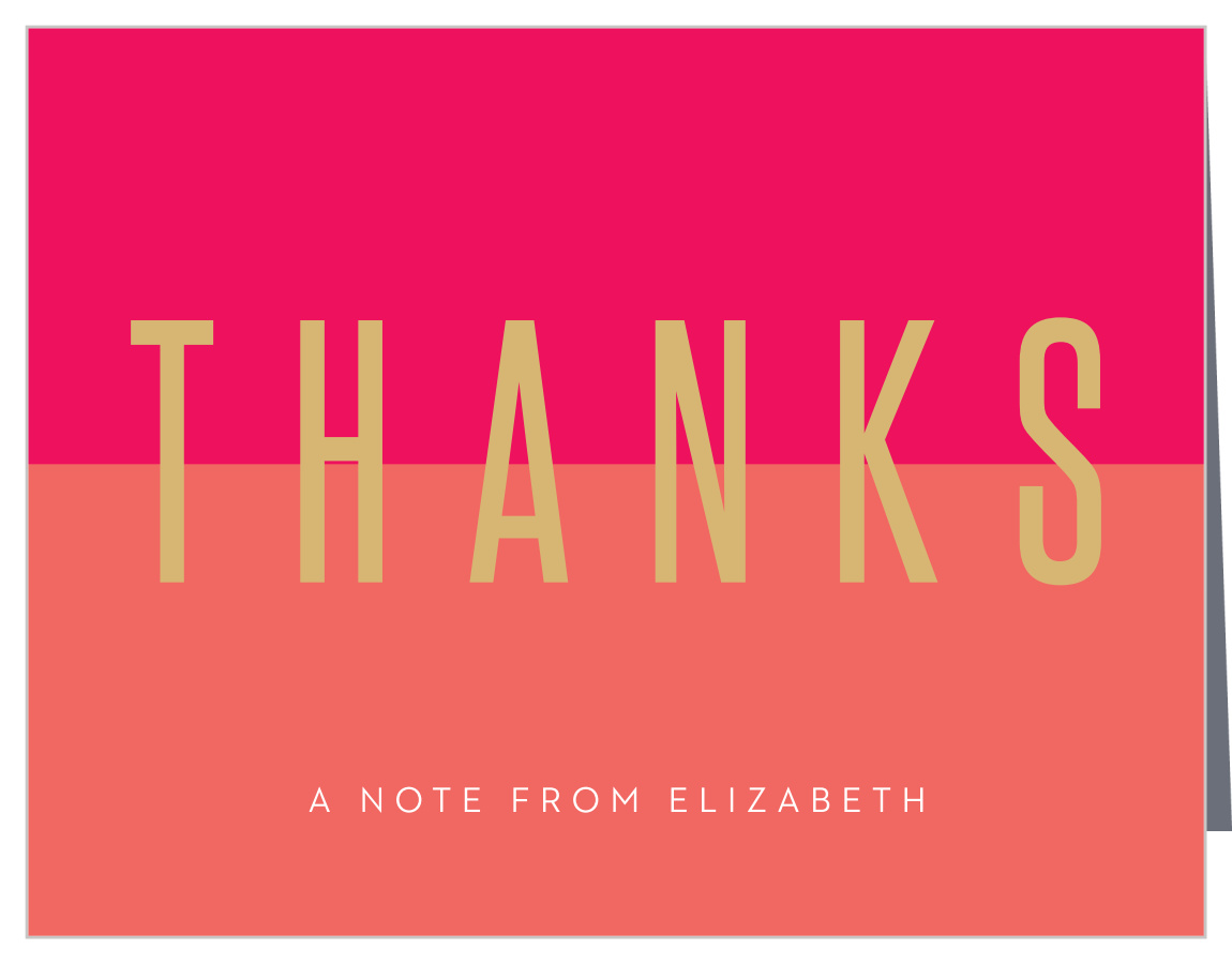 Surprise Shhh Milestone Birthday Thank You Cards