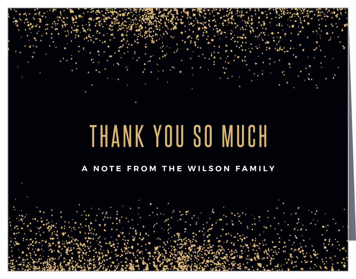 Scattered Frame Retirement Thank You Cards