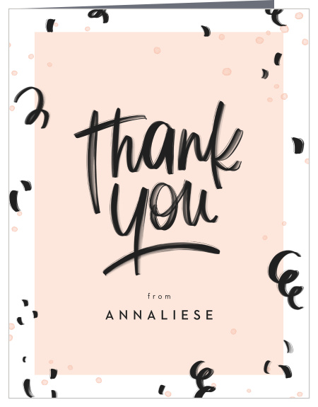 Our Lettered Milestone Birthday Thank You Cards are the perfect way to thank your loved ones for surprising you on your big day!