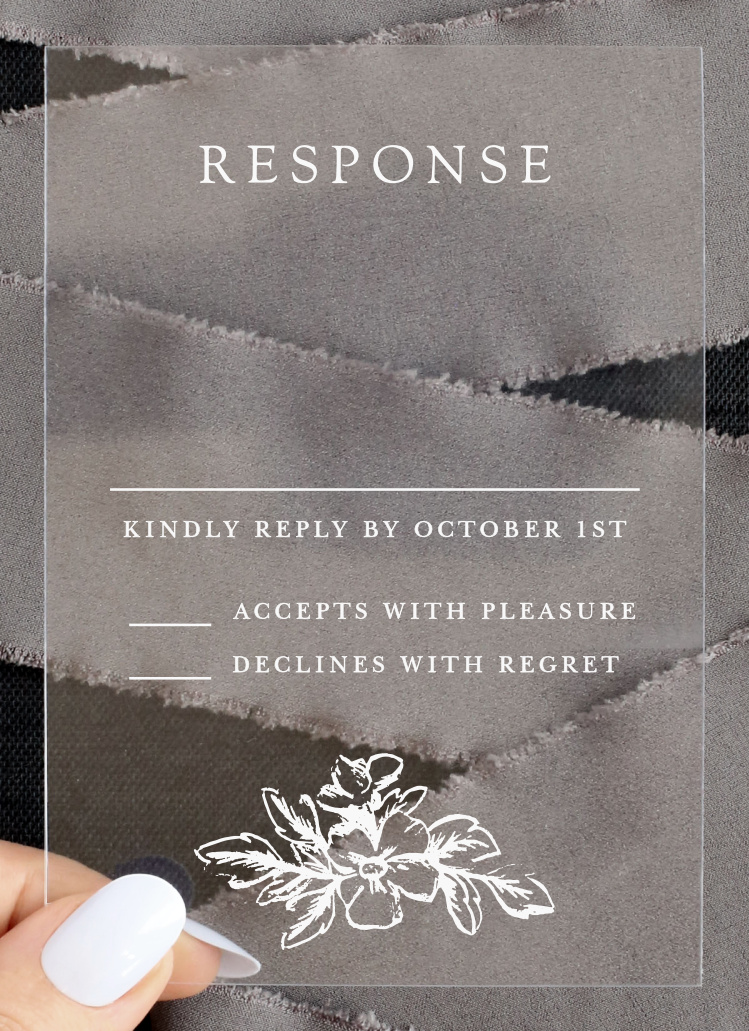 Soft Morning Clear Response Cards