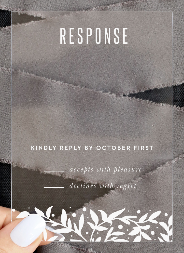 Medieval Library Clear Response Cards