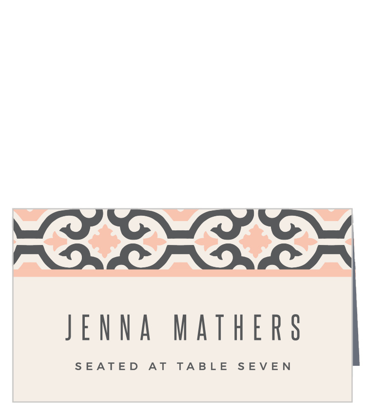 Moroccan Medley Place Cards