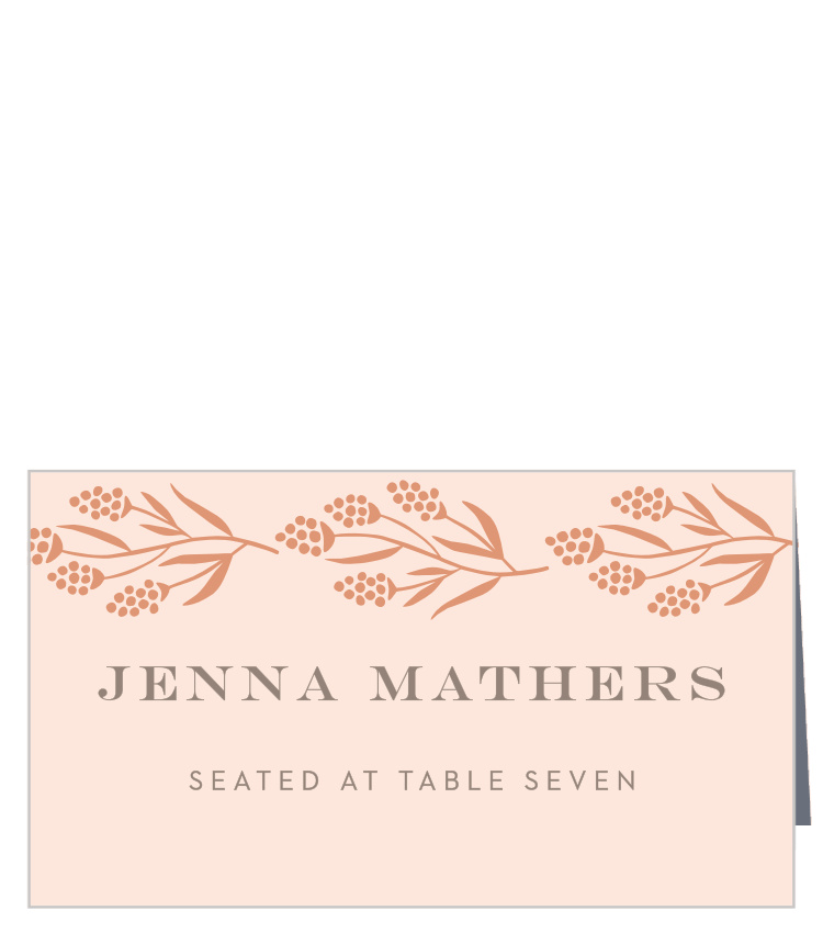Gilded Hyacinth Place Cards