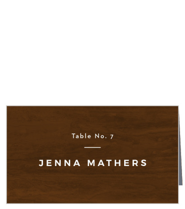 Painted Collage Place Cards