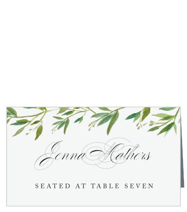 Elegant Vines Place Cards