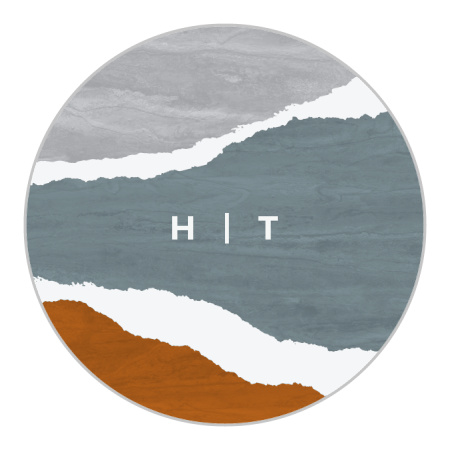 Painted Collage Wedding Stickers