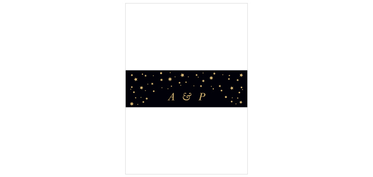 Shining Bright Wedding Belly Bands