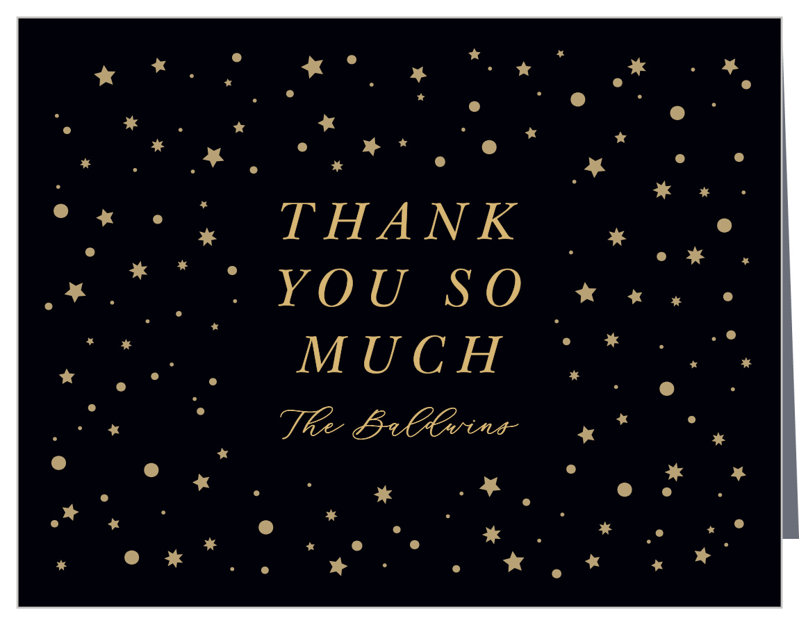 Shining Bright Wedding Thank You Cards