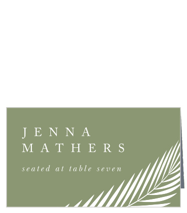 Palm Love Place Cards