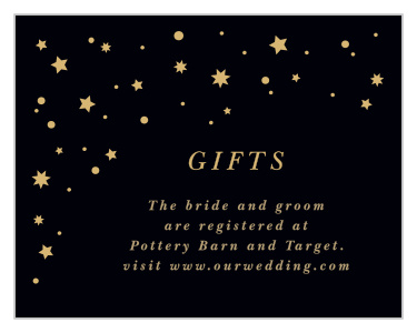 Shining Bright Registry Cards
