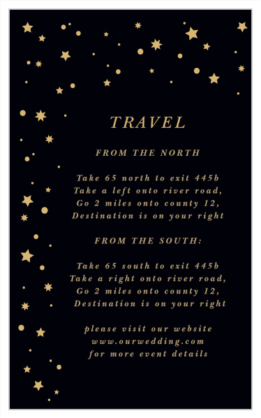 Shining Bright Direction Cards