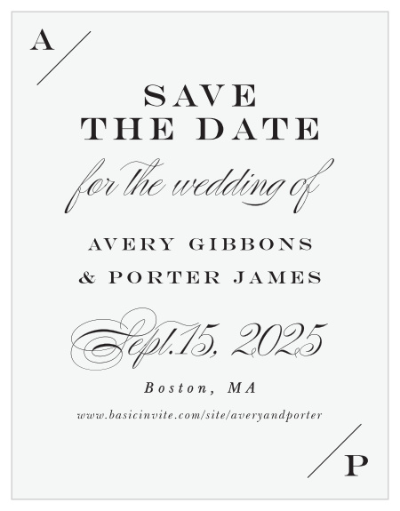 Our Everlasting Love Save-the-Date Magnets are the perfect way to make sure that all of your out of town guests can make it to celebrate your big day!