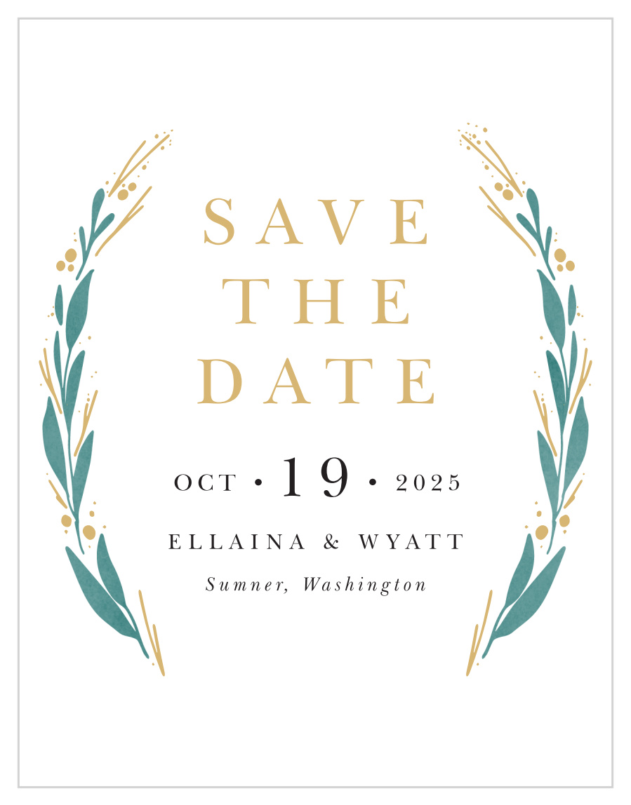 Vignes Vines Save the Date Magnets