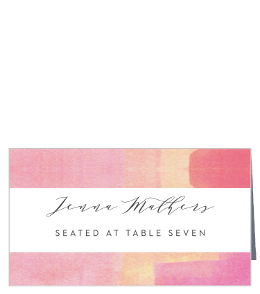 Keep your guests organized by using our Art Always Place Cards!