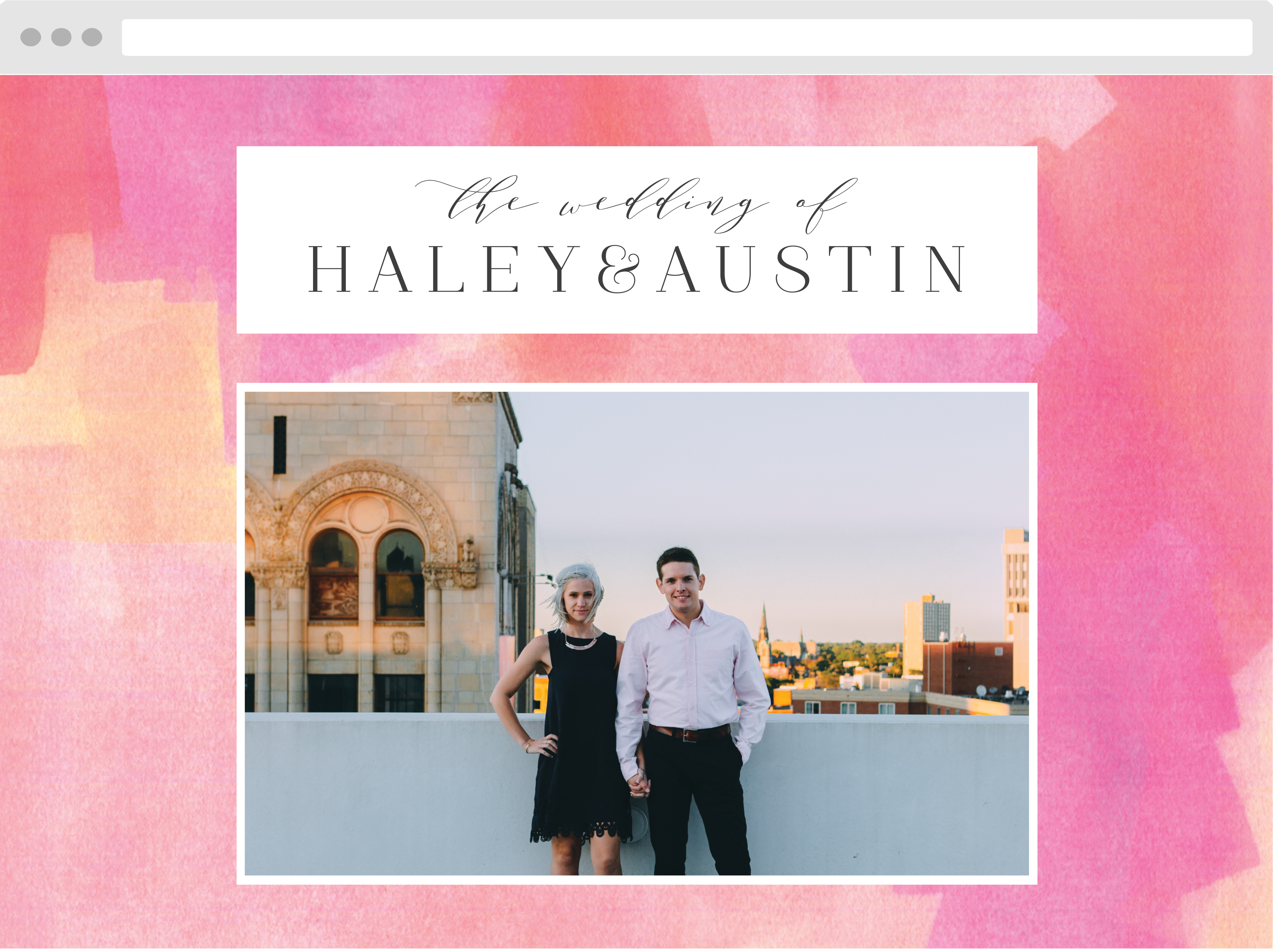 Art Always Wedding Website