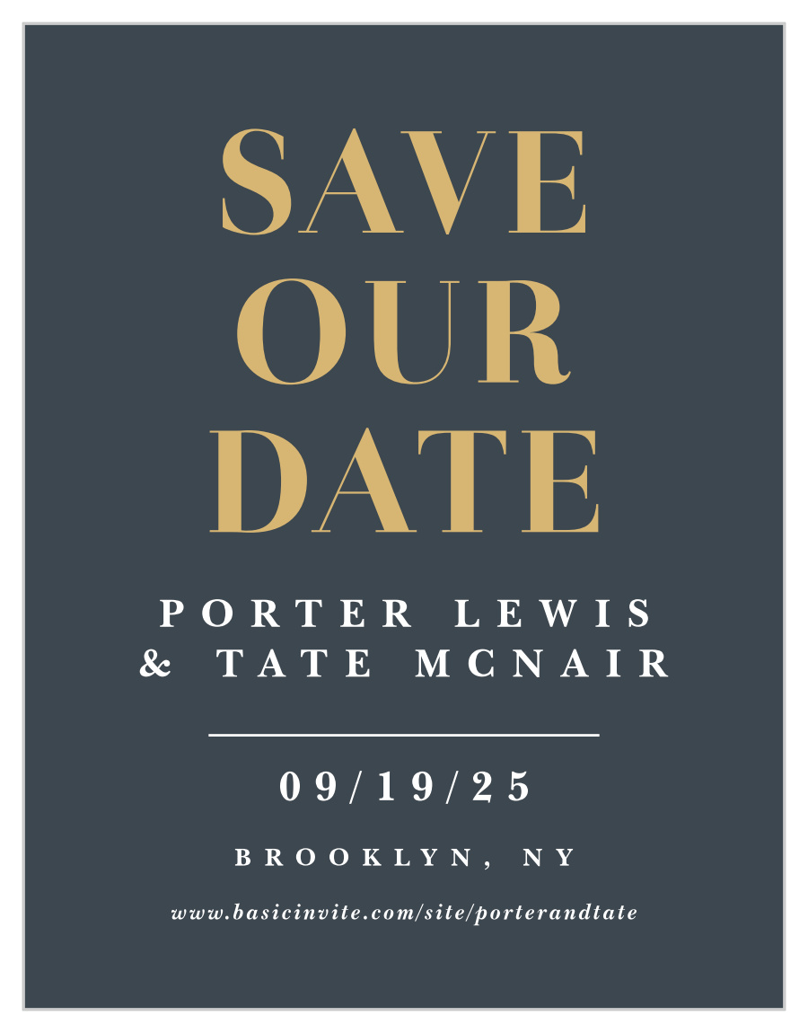 Each Other Save the Date Magnets