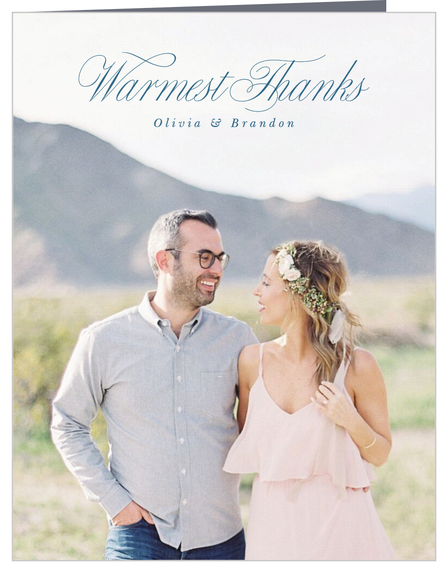 Always & Forever Wedding Thank You Cards
