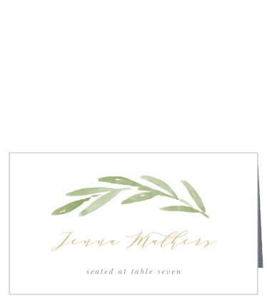 Forever Wreath Place Cards