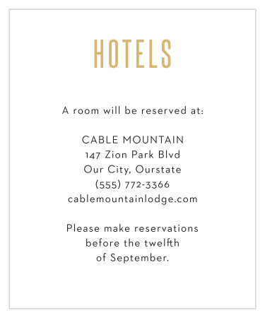 Colorful Feather Accommodation Cards