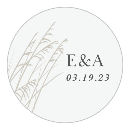 Sweet Carolina Wedding Stickers
