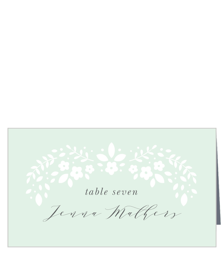 Botanic Garden Place Cards