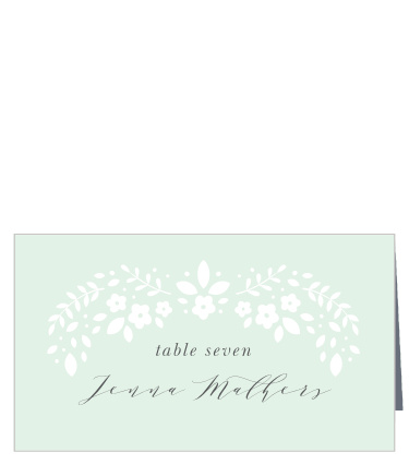 Botanic Garden Place Cards