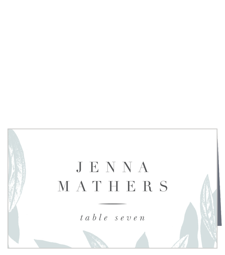 Sketched Branch Place Cards