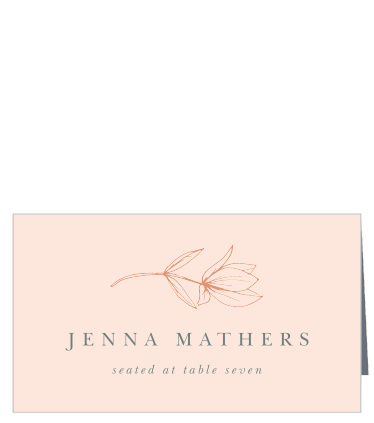 Love Blooms Place Cards